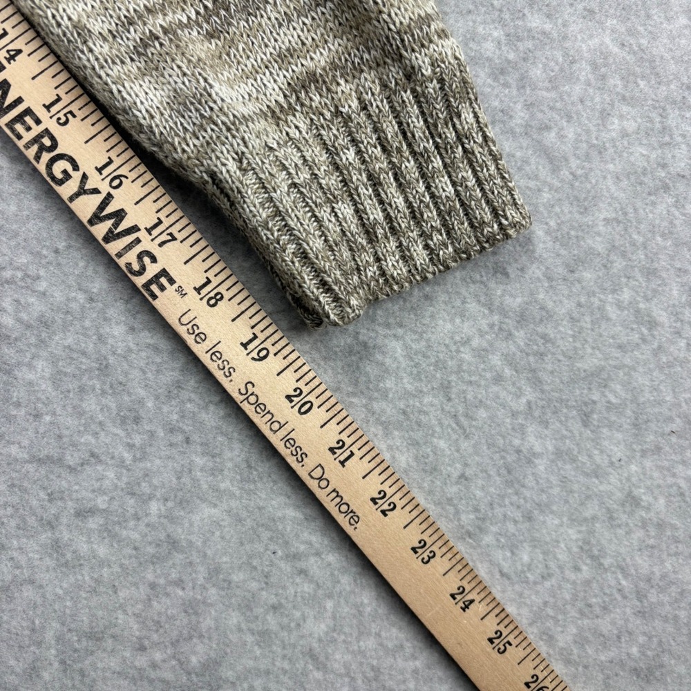 Retrofit Hoodie Sweater Mens Size L Marled Knit Waffled Cozy Comfy Stretch - Picture 7 of 9